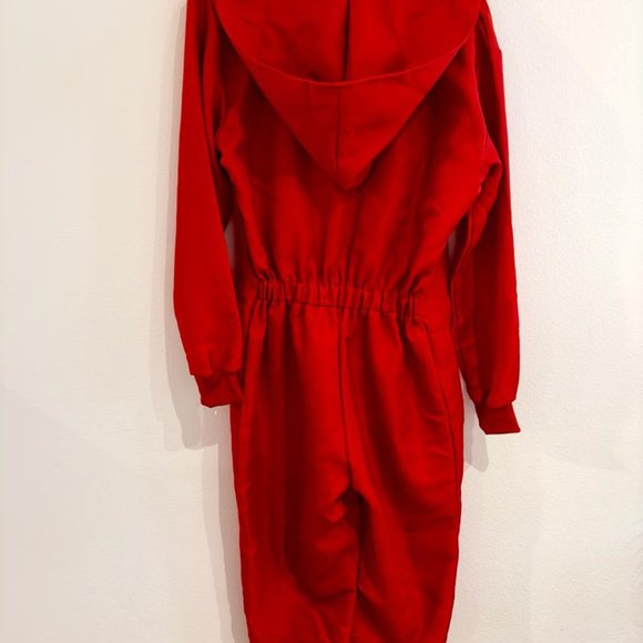 Halloween Jumpsuit Heist set with mask, unisex. Size:S/M - Picture 3 of 5